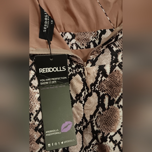 NWT Womens Dress 👗 1x - Picture 4 of 4